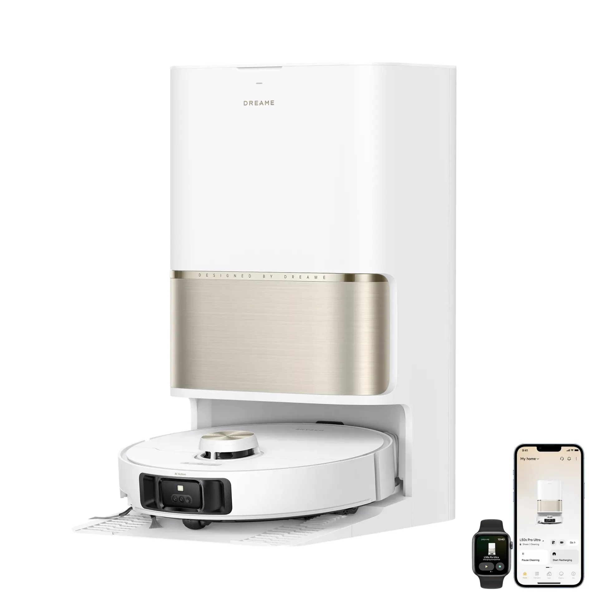 Dreame L50s Pro Ultra White | DreameStore.be